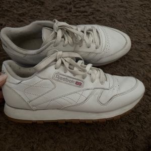Reebok  classic white sneakers